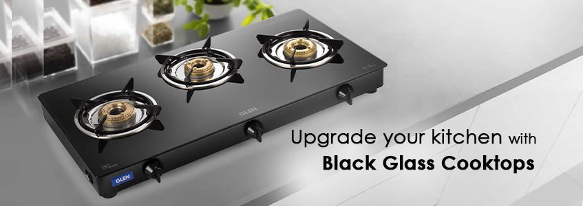 Upgrade Your Kitchen With Black Glass Cooktops