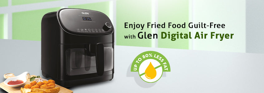 Enjoy Fried Food Guilt-Free With Glen Digital Air Fryer