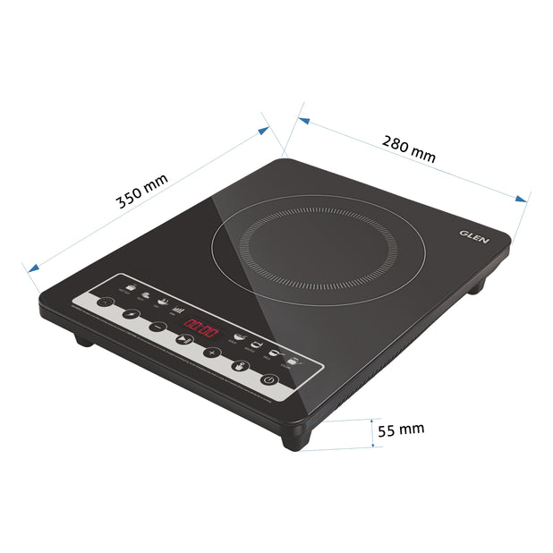 SA 3081N Induction Stove Touch 2000W + Alda NS 2pc set - Plum