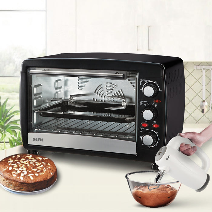 Oven Toaster Griller 30 Litre with Full Back Convection + Electric Hand Mixer with 2 Beaters (SA5030HM4059COMBO)