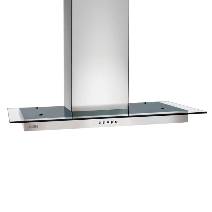 Designer Kitchen Chimney with Push Button Baffle filters 60cm 1000 m3/h - Silver (CH6062SS60X750BF)