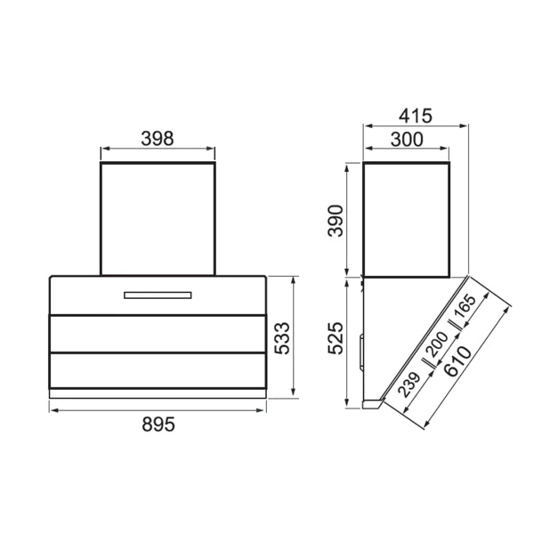 Built-In-Oven (BO-661MRT) + Built-In-Microwave (MO-671) + Built in Dishwasher (DW-7735M) + Built in Hob (BH1094XLCIHTTDBTR) + Auto Clean Chimney (CH6073AC90)