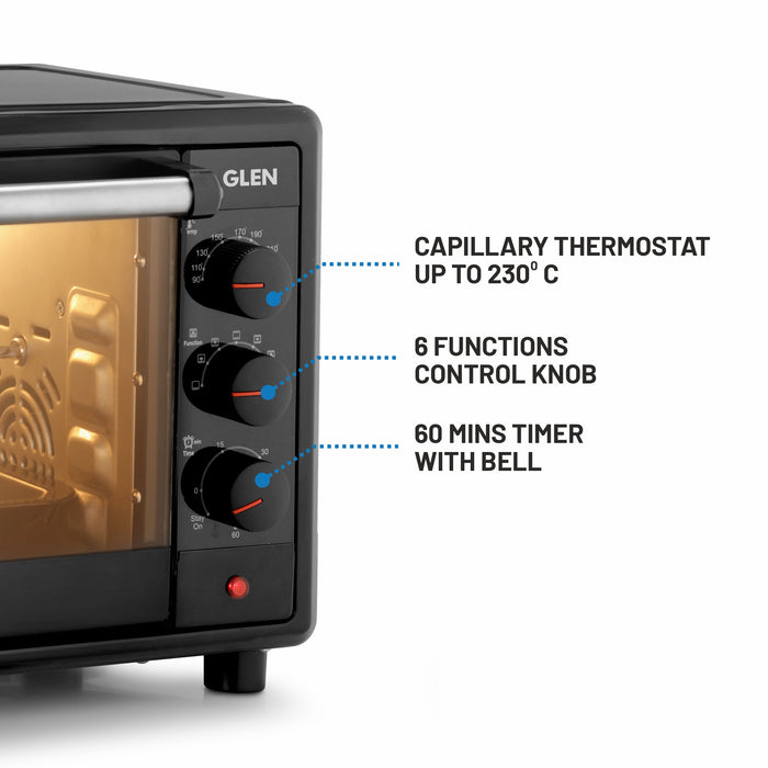 Oven Toaster Griller (OTG) - 25 Litre 1700W - Black (SA5025)