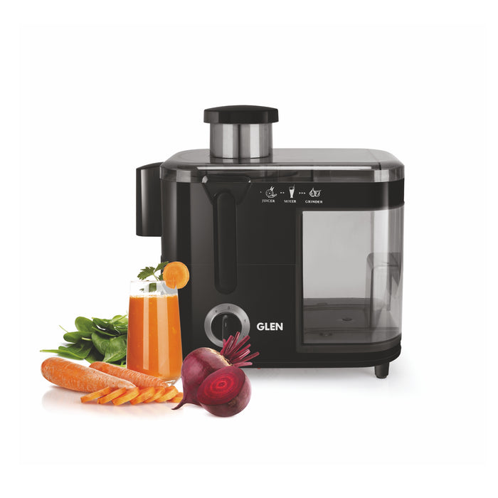 Juicer with Stainless steel filter & 2 Speed Settings with Pulse Function, 600W - Black (4014JU)
