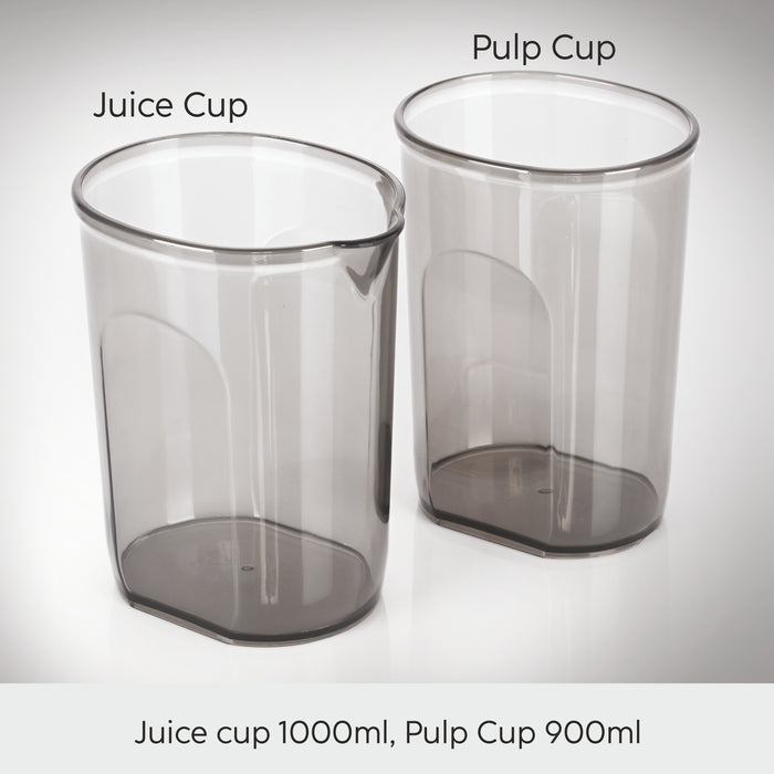 Hopper Slow Juicer 130mm Large Feed, Juice and Pulp containers, Low Noise 250W (SA-4016HSJ)