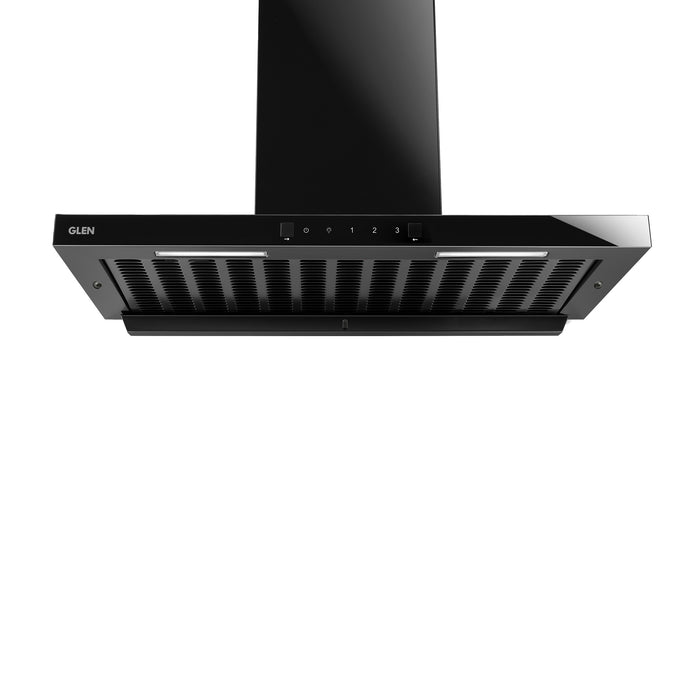 Auto Clean Filterless Chimney with Heat Sensor, 60/76/90cm 1400 m3/h - Black (CH 6052 HSR BL AC)