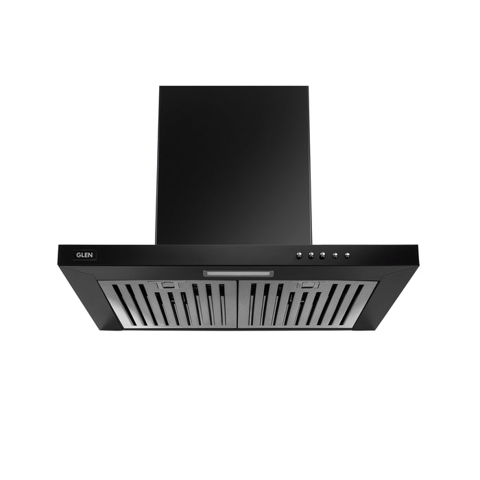 Electric Kitchen Chimney, T Shape Baffle filters 60cm 1000 m3/h -Black (CH6052JUBLK60BF)