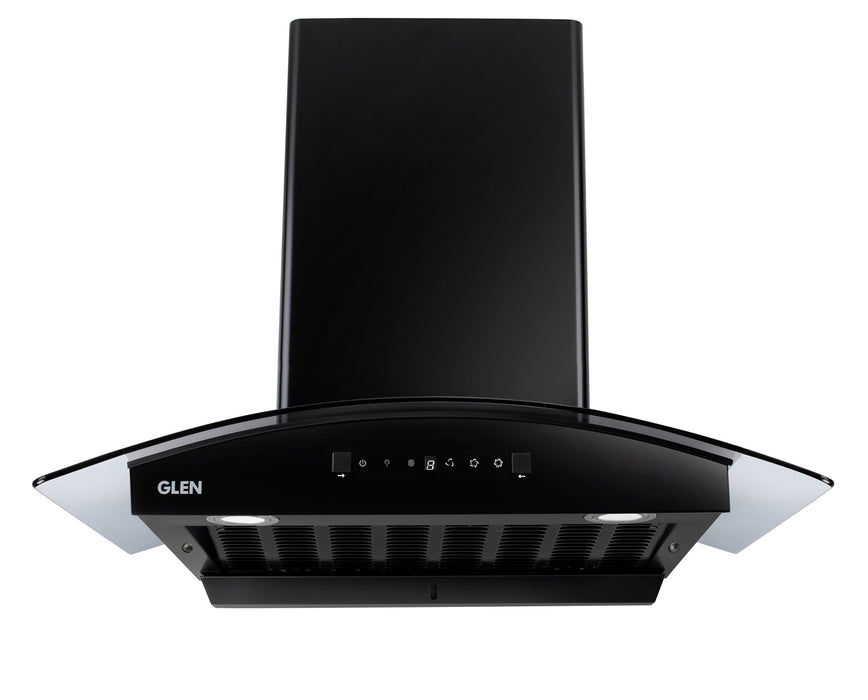 Auto Clean Filterless Chimney with Heat Sensor, 60/76/90cm 1500 m3/h - Black (CH6080HSRACBL)