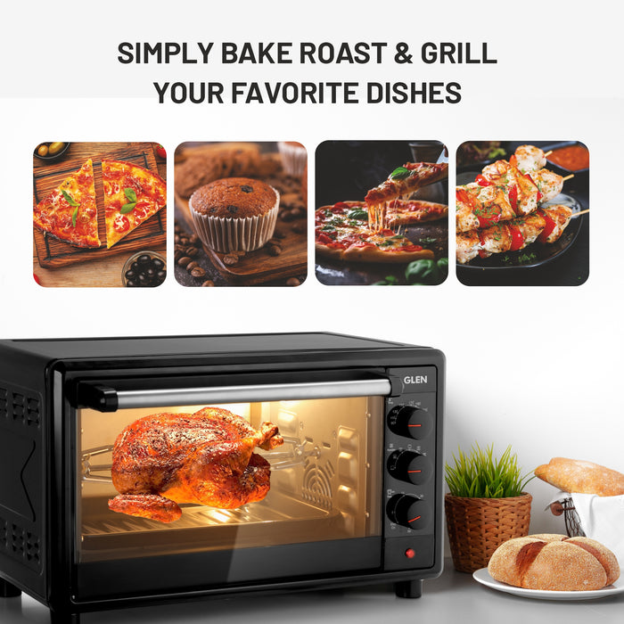 Oven Toaster Griller (OTG) - 25 Litre 1700W - Black (SA5025)