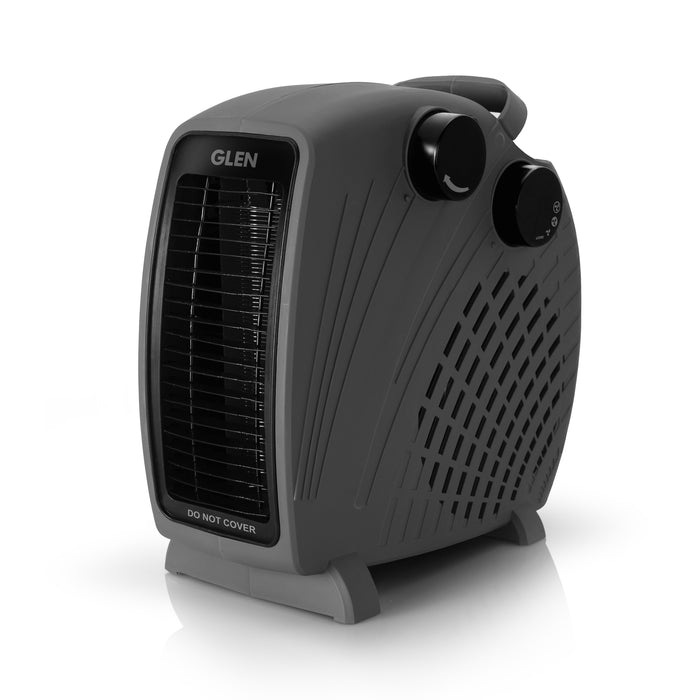 Electric Fan Room Heater with 2 Heat Settings - Black/ Grey (HA7020FH)