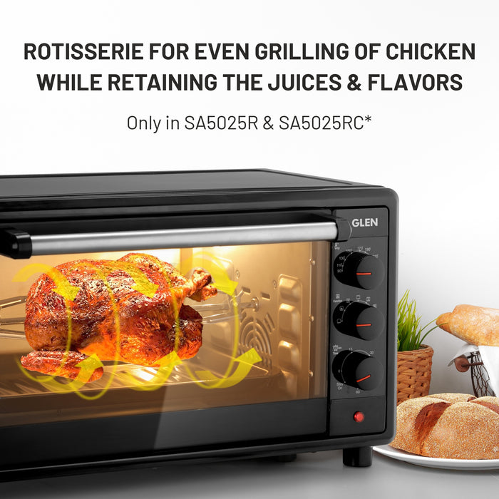 Oven Toaster Griller (OTG) - 25 Litre 1700W - Black (SA5025)