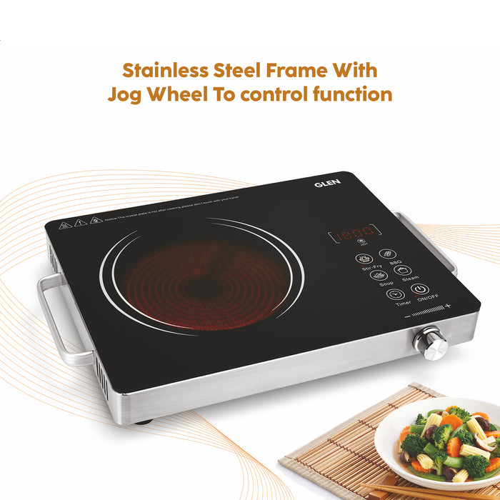 Infrared Stove with Preset Cooking Functions and Digital Display 2200W- SA-3072IR