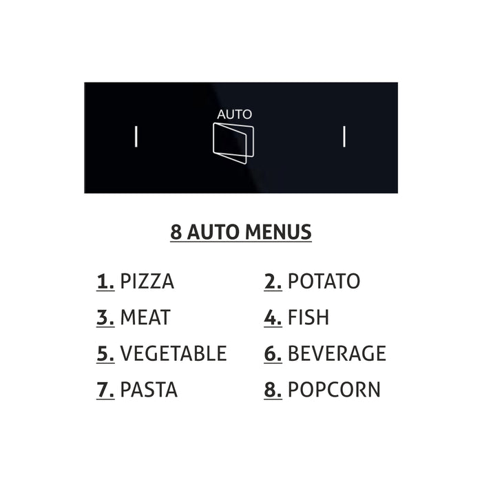 Built-In-Microwave with Grill Glass Touch Control Capacity 25 Ltr (MO 671)