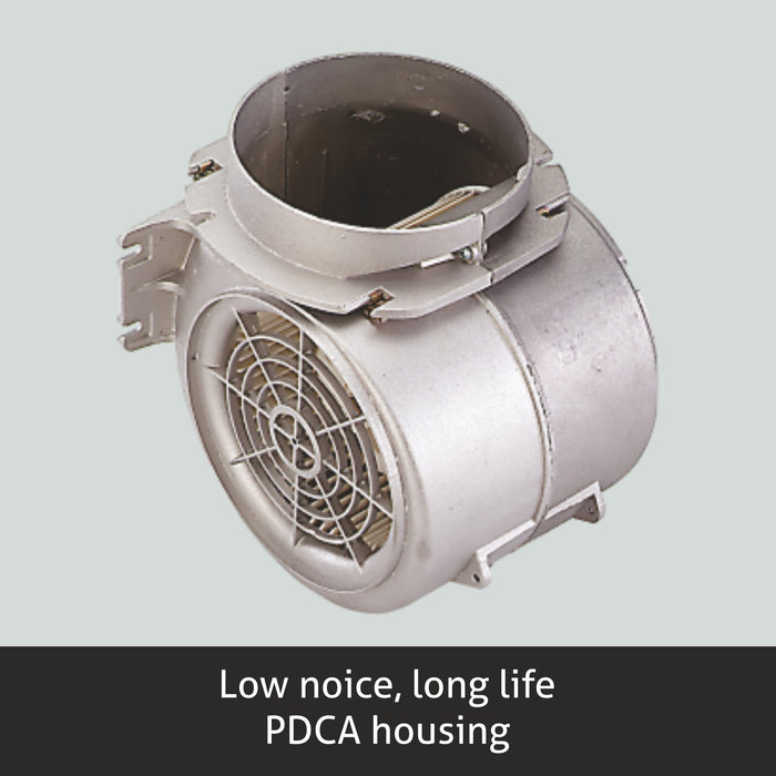 Island Kitchen Chimney Touch Sensor Italian Motor Baffle filters 90cm 1250 m3/h (6052 TS IS)