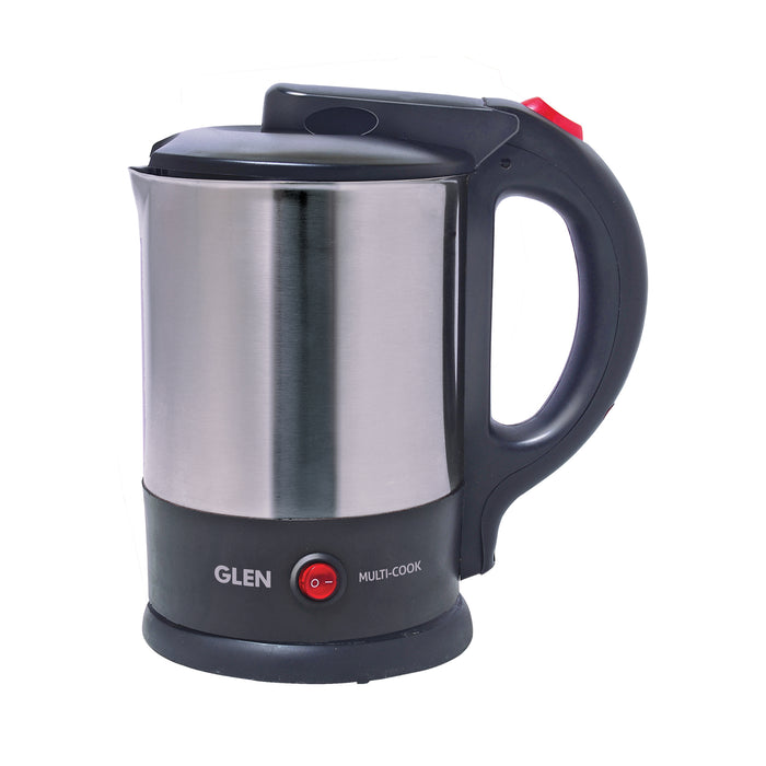 Multi Function Electric Kettle Tea Maker, 1.5 Litre with 360° Rotational Base 1500W - Silver and Black (9014)
