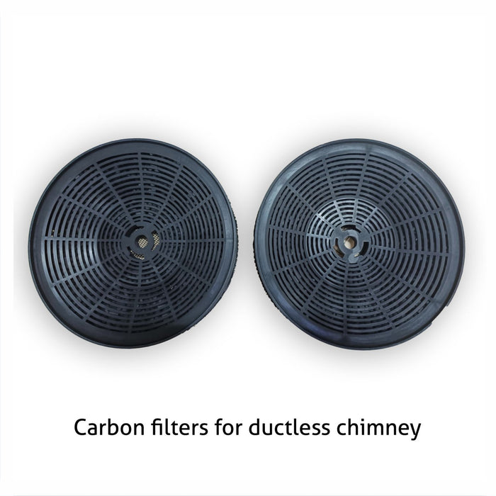 Set of Carbon filters for Ductless Chimneys (Straight line Chimney)